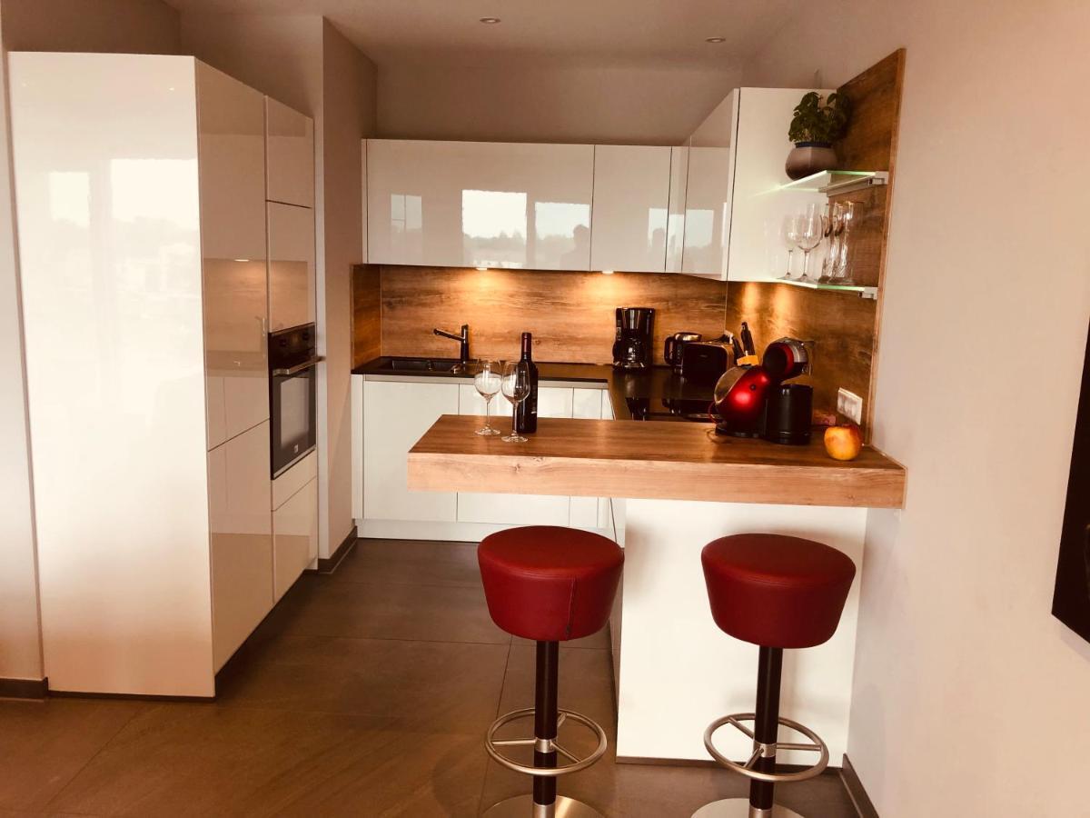 Penthouse Apartment Mit Alpenblick فريدريشسهافن المظهر الخارجي الصورة